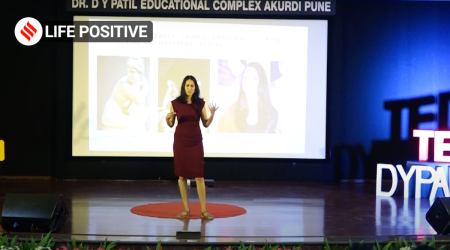 Anushka Kelkar, the speaker, talks about her project and her understanding of navigating beauty standards.
Source: TEDx Talks/Youtube