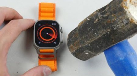 Apple Watch Ultra outlives a table surface in new durability test
