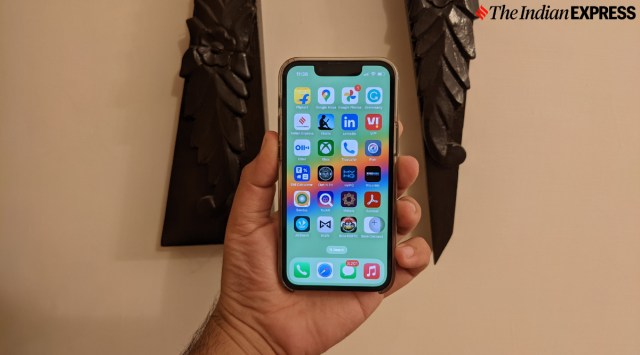 Apple's iOS 16 mobile operating system includes a ton of new features, some of them are completely hidden. (Image credit: Anuj Bhatia/Indian Express)
