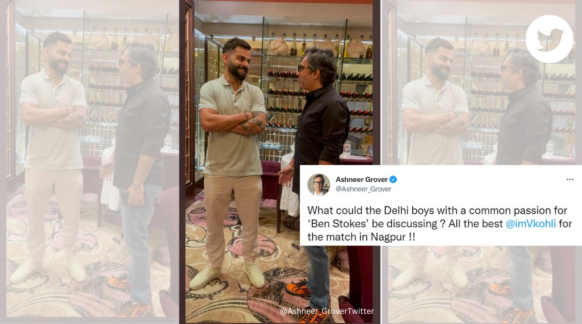 BharatPe, Ashneer Grover meets Virat Kohli, India cricket captain, Shark Tank, cricket, viral, trending