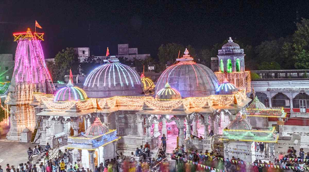 Temple of Goddess Bahucharaji in Mehsana district. (Photo credit: Gujarat tourism)