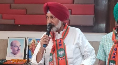 Balbir Singh Sidhu, who earlier this year had switched over to the BJP from the Congress, said that the AAP was trying to overthrow representatives elected by the people of the district. (Facebook @mlabalbirsidhu)