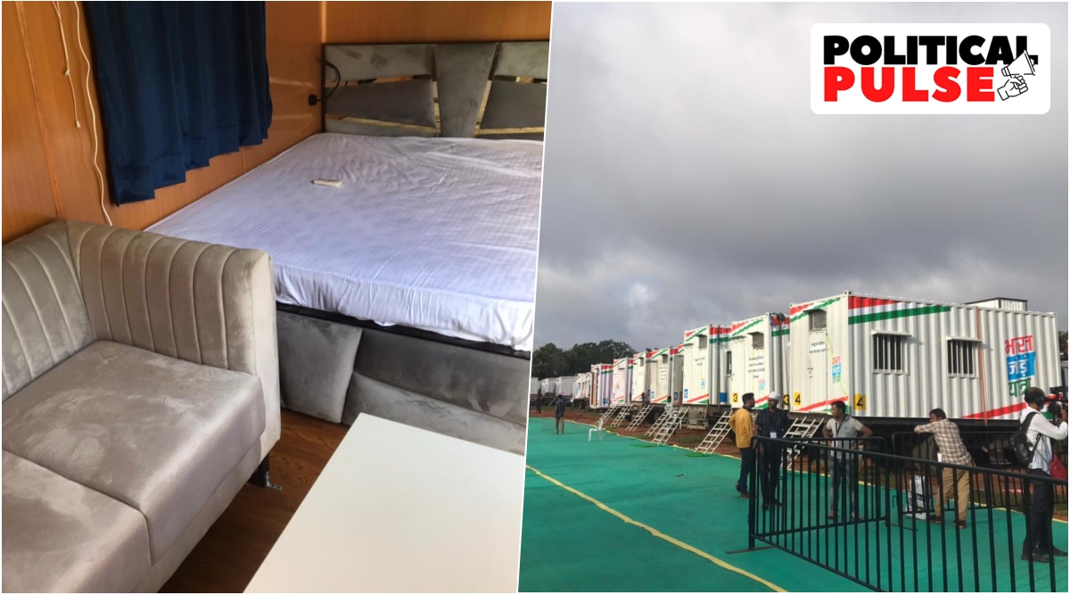 Congress on wheels: Inside the containers holding its ‘Bharat Jodo’ Yatris