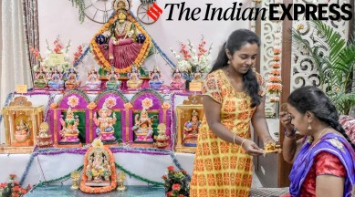 Navratri, Navratri festival, Bombe Habba, festival of dolls, Bombe Habba celebration Karnataka, Bombe Habba Mysore, doll festival in Mysore, Bombe Habba photographs, indian express news