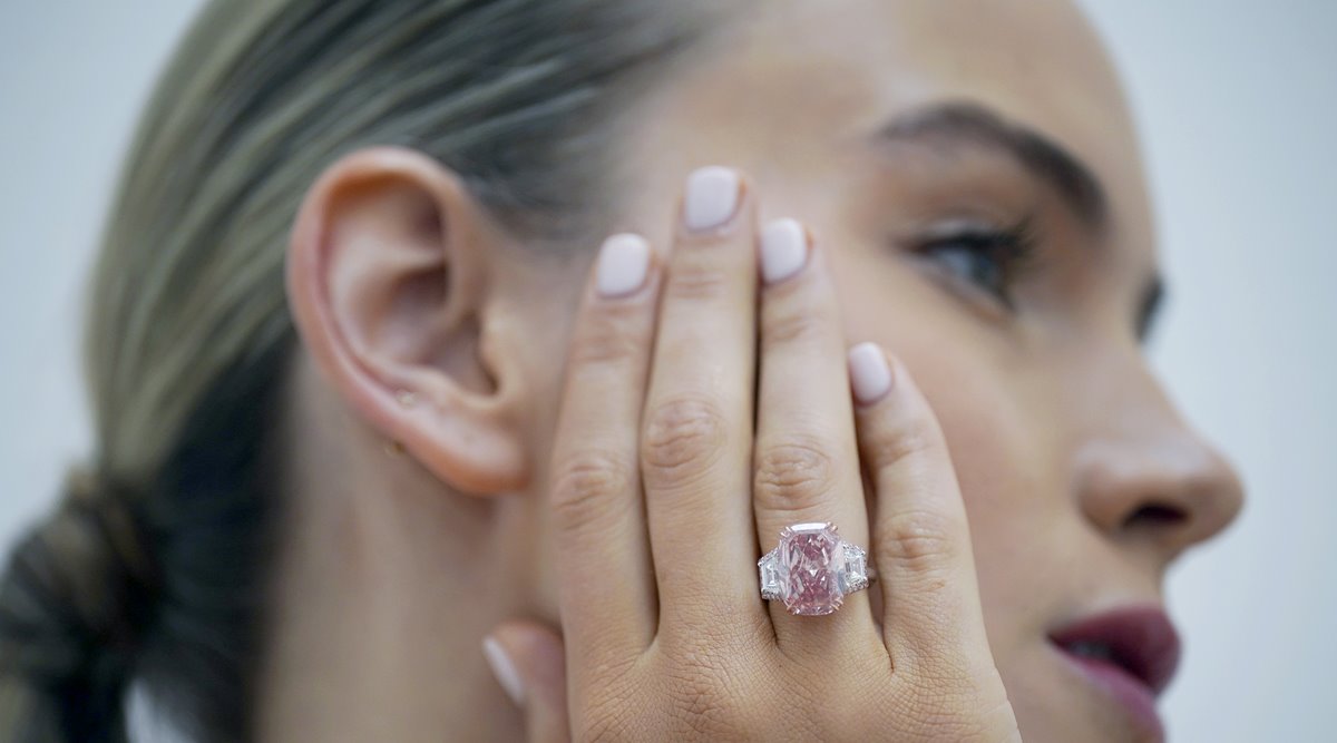 Rare pink diamond could fetch more than $21 million at auction