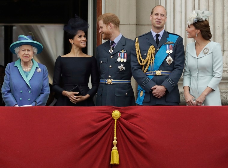 Prince Harry, Prince Harry military outfit, Prince Harry military uniform, Prince Harry and Meghan Markle, Prince Harry Queen Elizabeth funeral, indian express news