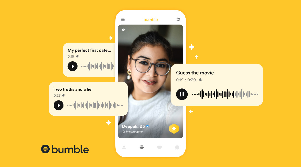 Bumble adds 30-second audio prompts: Here's how it works | Technology  News,The Indian Express