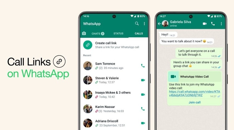 WhatsApp Call Links