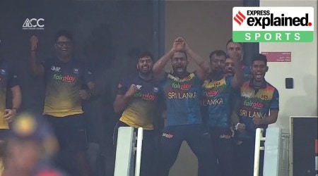 Chamika Karunaratne’s Naagin dance is viral on social media. (Source: Hotstar via Twitter)