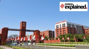 No, Chandigarh University is not in Chandigarh or related to Panjab University (PU)