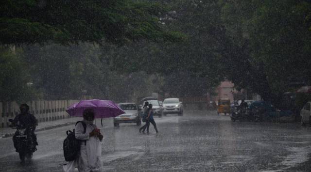 Chennai and other neighbouring districts, including Thiruvallur, Kancheepuram, and Chengalpattu, witnessed heavy showers since morning. (File)
