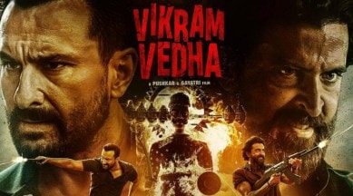vikram vedha trailer, hrithik roshan, saif ali khan