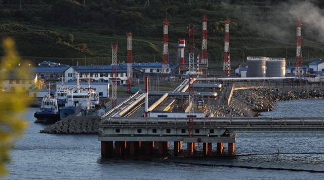 A view shows the crude oil terminal Kozmino on the shore of Nakhodka Bay near the port city of Nakhodka, Russia August 12, 2022. (Photo: REUTERS/Tatiana Meel)