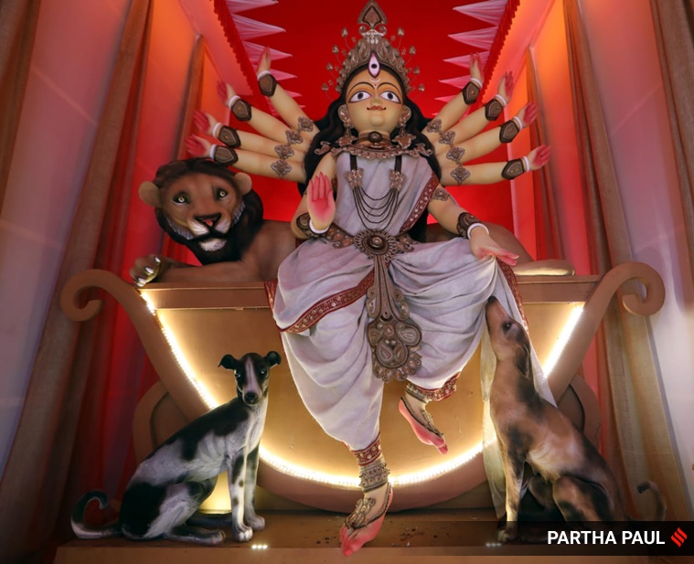 Durga Puja 2022, Durga Puja 2022 pandals, Durga Puja 2022 in Kolkata, puja pandals in Kolkata, Durga Puja 2022 themes Kolkata pandals, indian express news