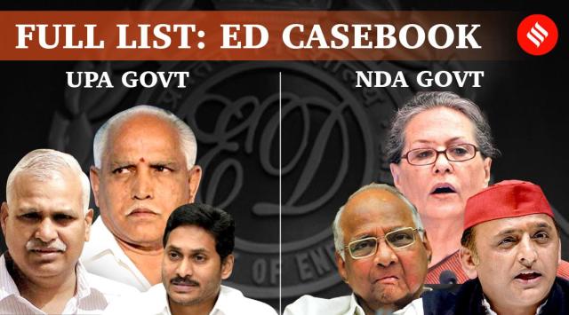 ed full list of politicians investigated, ed probe list, ed case book indian express, ed list of congress politicians, indian express, express investigation, indian express latest news, top news today,