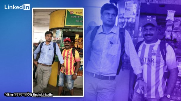 Former cricketer, Javagal Srinath, train, Karnataka, Mysuru railway station, LinkedIn, cricket, viral, trending
