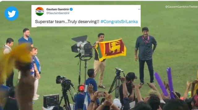 Gautam Gambhir, Sri Lanka, Pakistan, Asia Cup, cricket, Asia Cup final, viral, trending