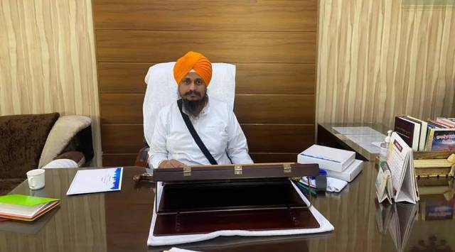 Akal Takht Jathedar Giani Harpreet Singh (Express photo by Vandita Mishra)