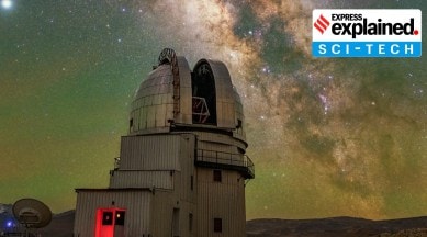 Indian Astronomical Observatory (IAO) complex at Hanle, Ladakh