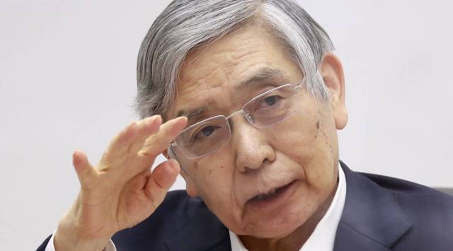 Haruhiko Kuroda on Thursday, July 21, 2022. (Kyodo News/Bloomberg)