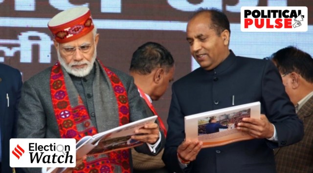 Himachal Pradesh CM jai Ram Thakur with PM Narendra Modi. The move might boost the ruling BJP’s chances in the coming Assembly elections.
(File)
