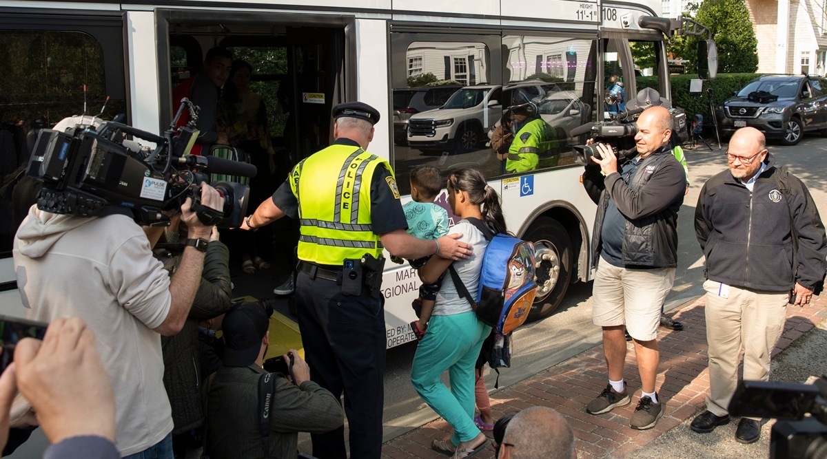 Migrants Flown To Martha’s Vineyard Say They Were Misled | World News ...