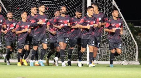 Indian football returns to field with clash against Singapore
