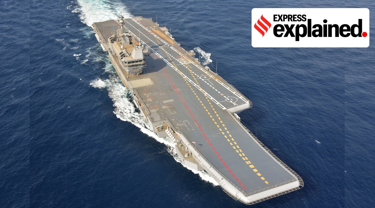 ins vikrant, ins vikrant 2022, ins vikrant commissioning, ins vikrant details, ins vikrant length, ins vikrant narendra modi, Indian Express