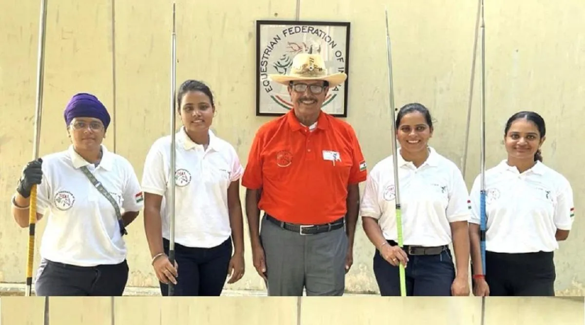 Indian Team Wins Bronze On Debut At Womens International Tent Pegging 