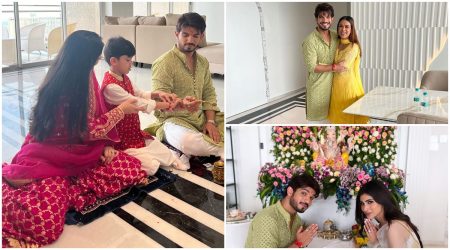 Inside Arjun Bijlani's new house Nia Sharma, Mouni Roy attend griha pravesh