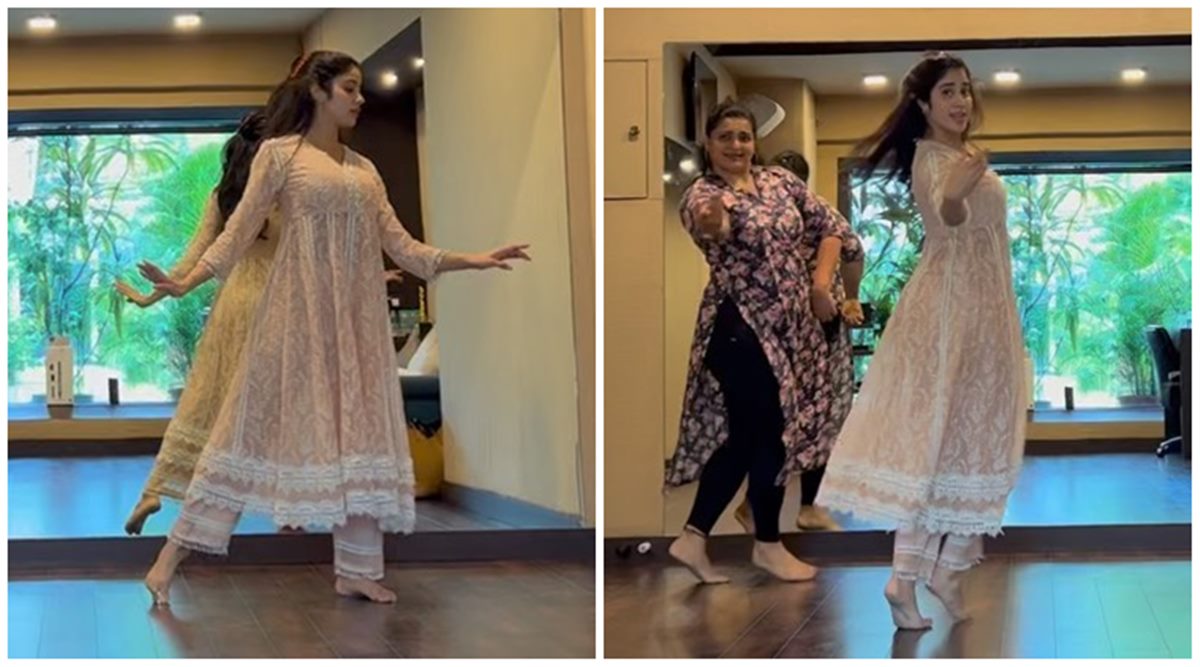 1200px x 667px - Janhvi Kapoor dances to Dil Cheez Kya Hai amidst Mr and Mrs Mahi prep, see  photos and videos | Entertainment News,The Indian Express
