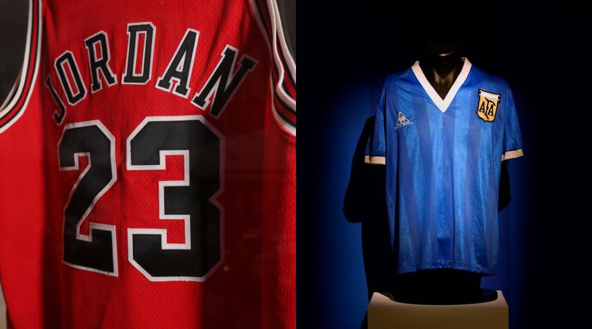 Michael Jordan's jersey up for auction as he seeks to break Maradona's  record