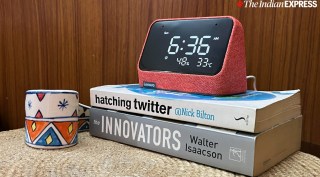Lenovo Smart Clock, Smart Clock Essential, Lenovo Smart Clock Essential with Alexa, Amazon Alexa, Lenovo clock price in india