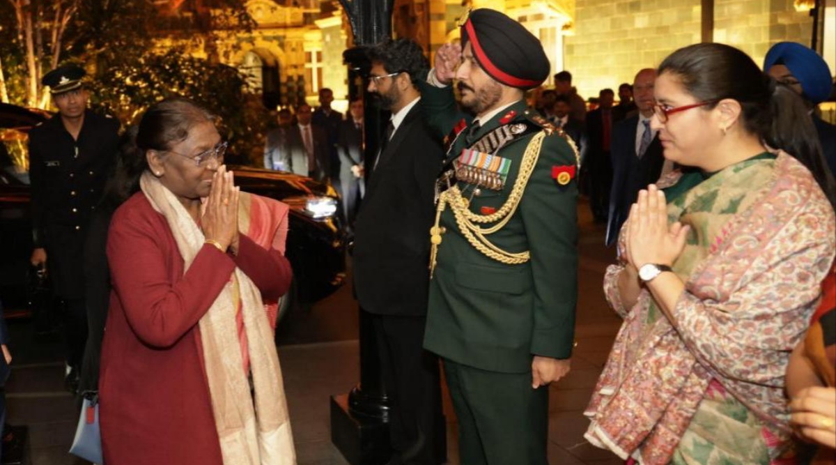 President Droupadi Murmu reaches London to attend Queen Elizabeth II’s funeral