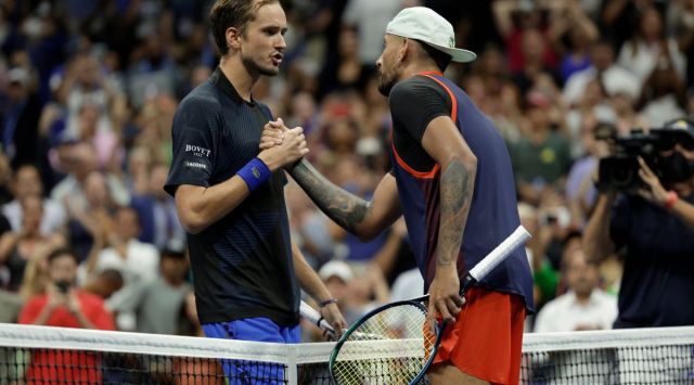 US Open Day 7: Nick Kyrgios stuns Daniil Medvedev; Berrettini needs 5 ...