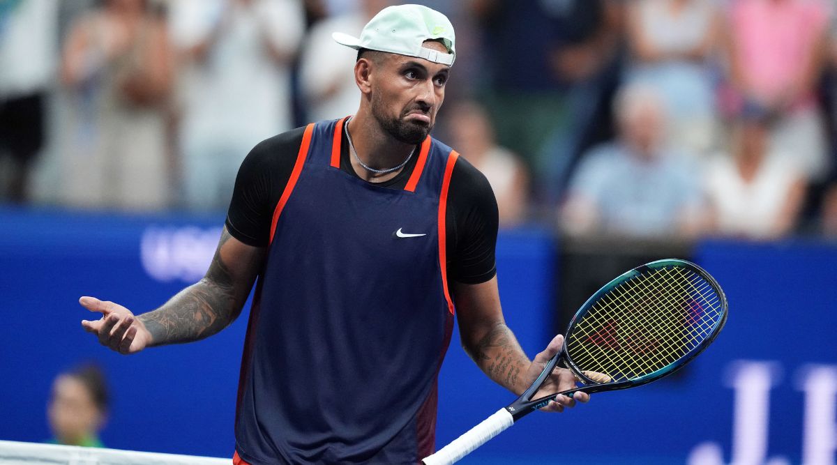 Three more matches potentially … then we never have to play tennis again Nick Kyrgios quips hell consider retirement if he wins US Open Tennis News