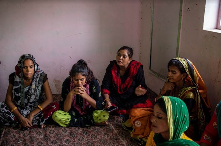 'Onward Together' photo exhibition, photo exhibition in Delhi, marginalised communities, Covid-19 pandemic impact, COVIDActionCollab, Covid photos, indian express news