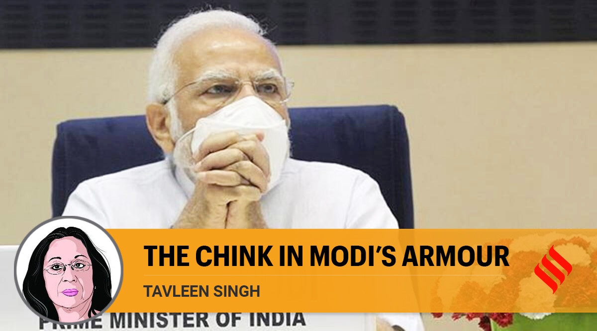 Tavleen Singh Writes: The Chink In Modi’s Armour