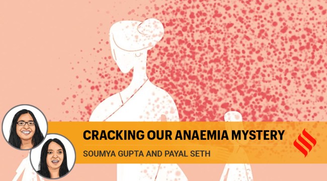 The WHO defines anaemia as a condition where the number of red blood cells or the haemoglobin concentration within them is lower than normal. (Illustration by C R Sasikumar)