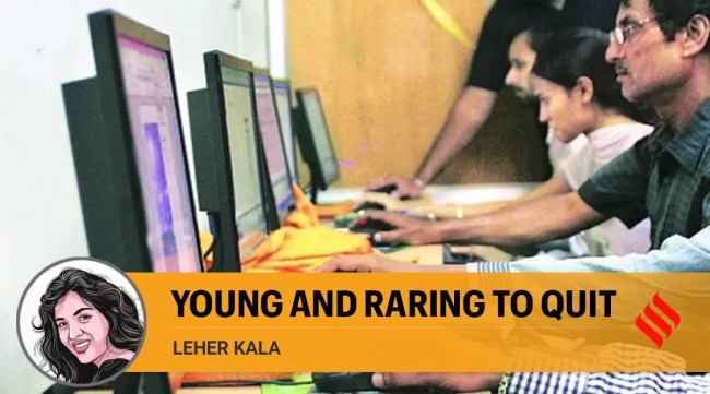 Leher Kala writes: After decades of believing die-hard ambition and hustle culture was a worthy aim, quiet quitting, the trend of doing the bare minimum at work, and having a meaningful life (guilt -free) outside of it, is a mainstream choice. (Representational/File)