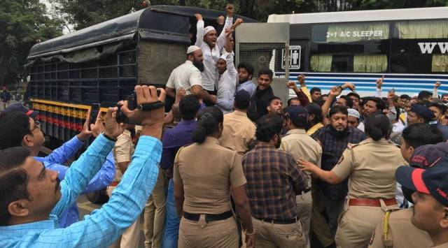 Pune police said video recordings of the rally available on social media will be sent for forensic analysis. (Express)