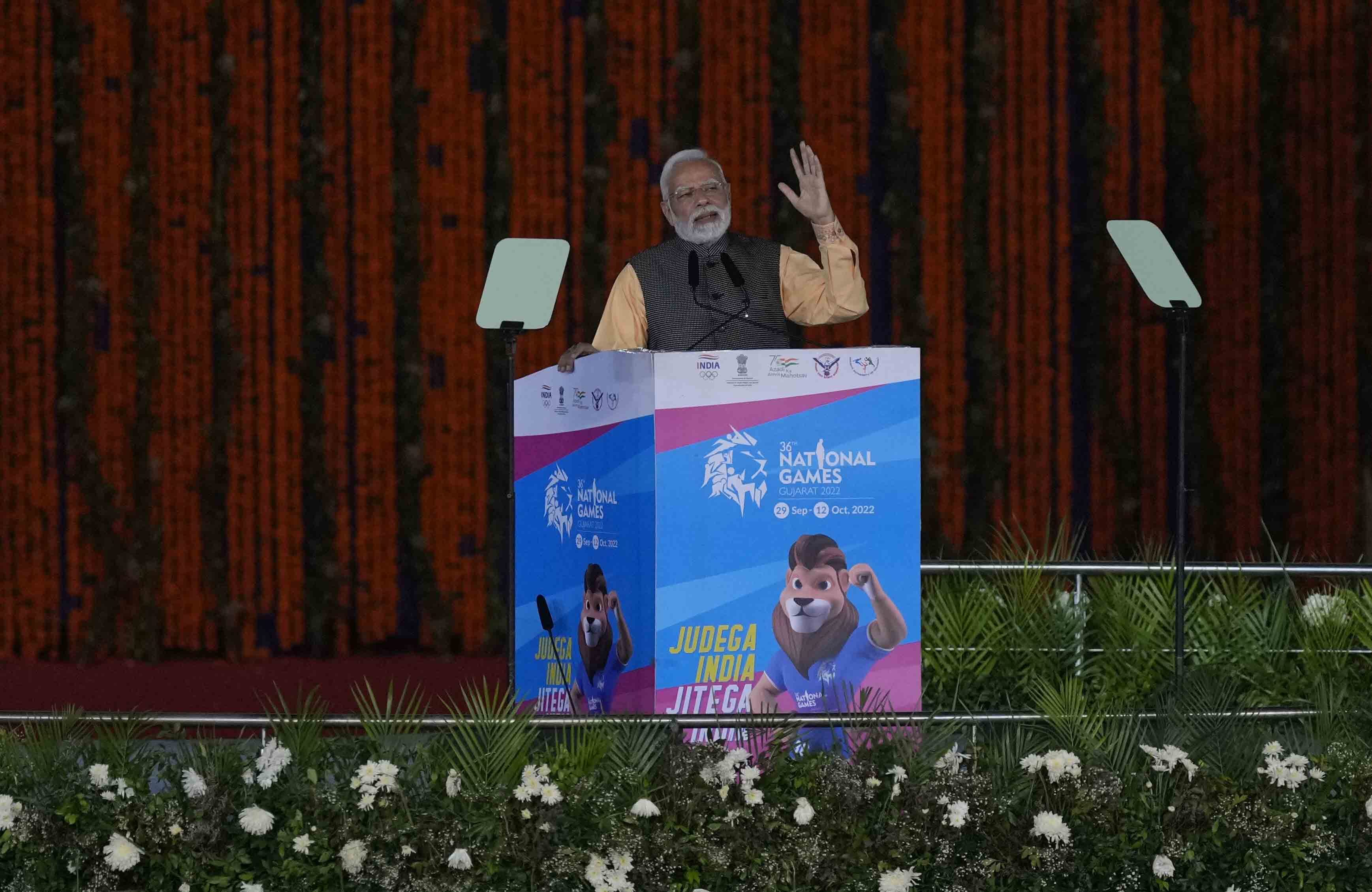 pm-modi-declares-36th-national-games-open-at-dazzling-ceremony