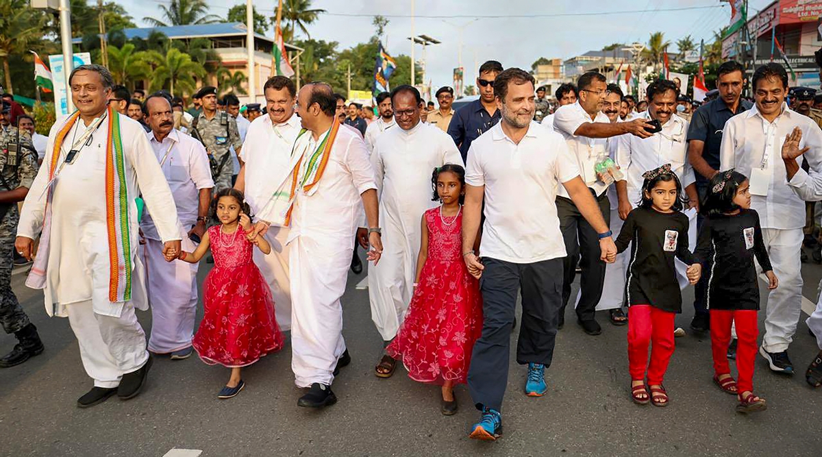 From all walks of life, yatris join Rahul Gandhi as Bharat Jodo rally enters Kerala