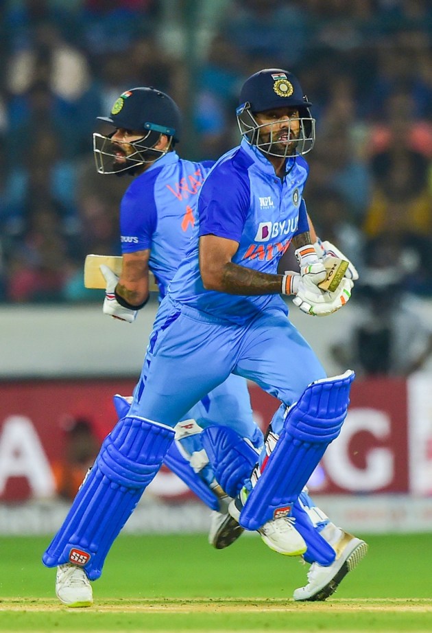 IND vs AUS 3rd T20I | In Pics: Suryakumar Yadav, Virat Kohli power ...