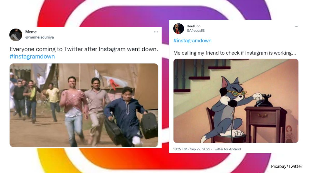 Netizens flood Twitter with memes as Instagram is down again | Trending  News,The Indian Express