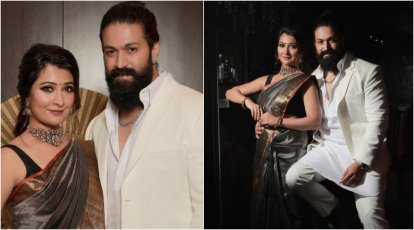 Xnxx Of Radika Pandith - Radhika Pandit shares new pics with husband Yash and the couple look  stunning | Entertainment News,The Indian Express