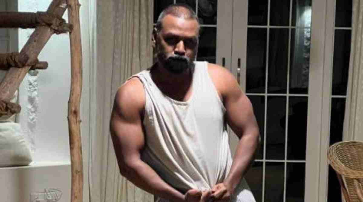 Actor Raghava Lawrence changes his physique for Chandramukhi 2. (Photo: Twitter/ offl_Lawrence)