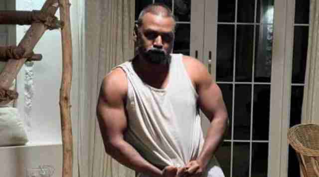 Actor Raghava Lawrence changes his physique for Chandramukhi 2. (Photo: Twitter/ offl_Lawrence)