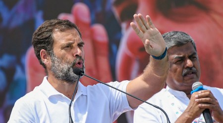 As Bharat Jodo Yatra enters Karnataka, Rahul promises jobs to oxygen-shortage victims’ kin