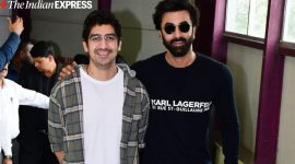 Ranbir Kapoor joins Brahmastra director Ayan Mukerji to celebrate National Cinema Day